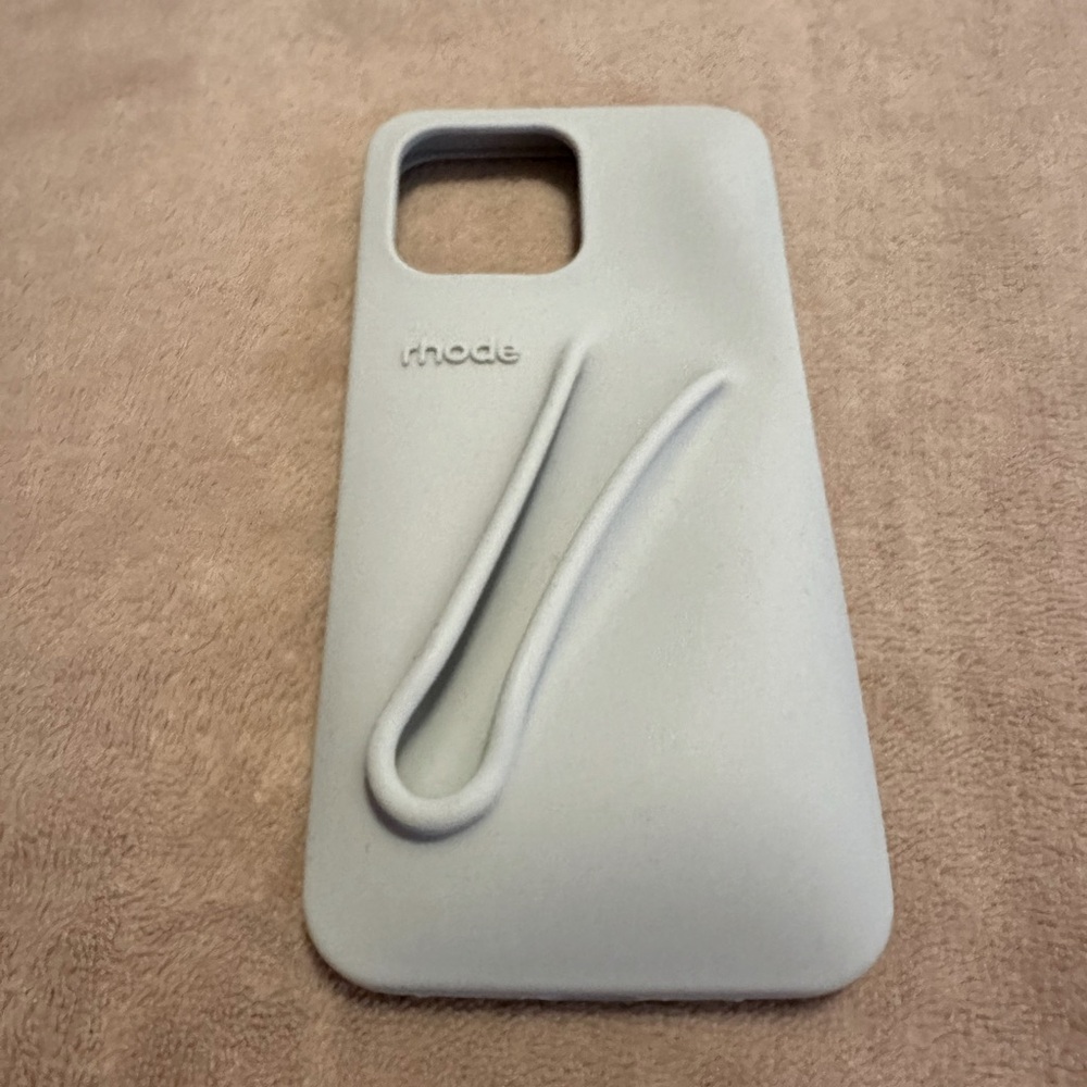 RHODE Light Gray Phone Case